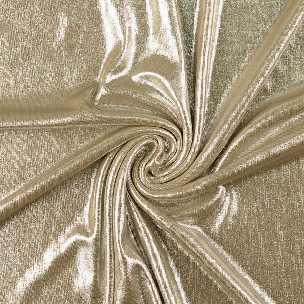 Polyester Jersey stof Beige 