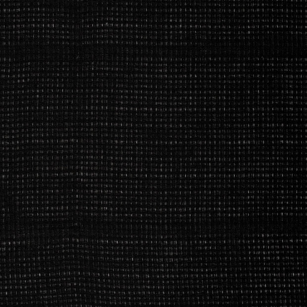 Jacquard stof Zwart getextureerd 