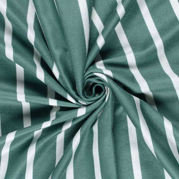 Beach towel fabric Steel Blue digital printed 