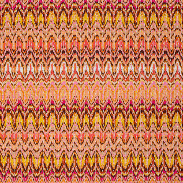 Plissé fabric Orange 