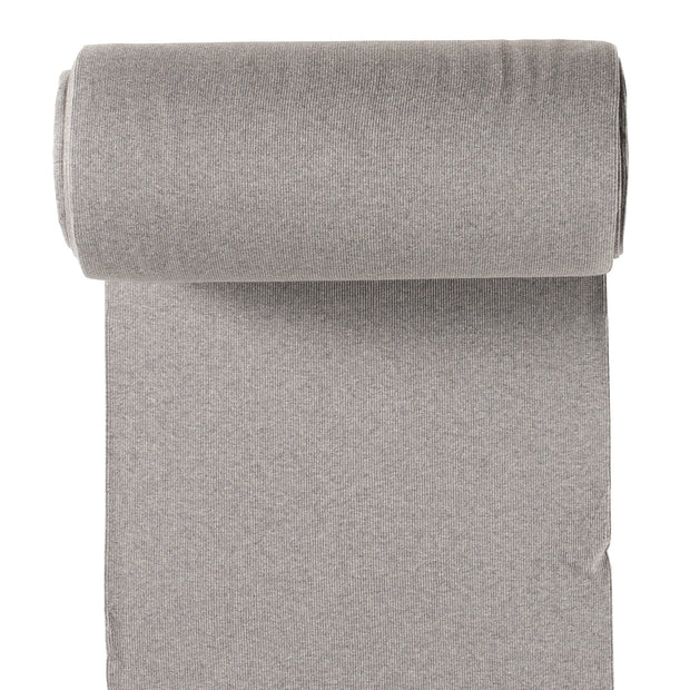 Cuff Material 2x2 rib fabric Light Grey 