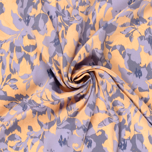 Viscose Satin fabric Lila printed 