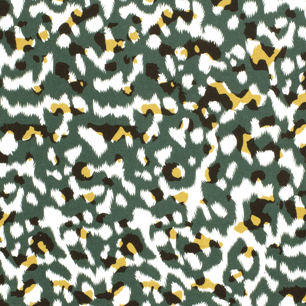 Viscose Jersey fabric Panther Dark Green