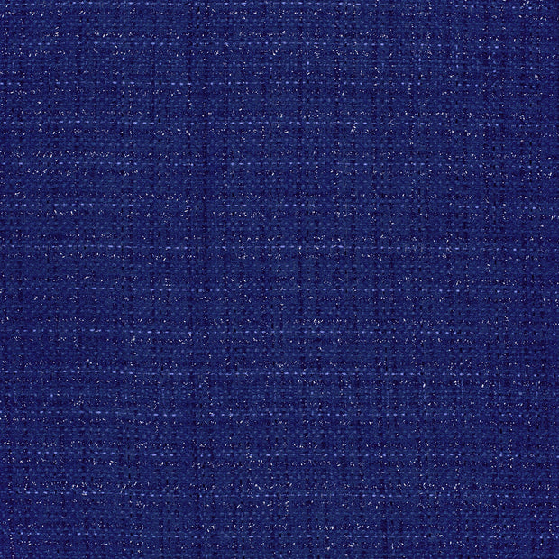 Jacquard fabrik Königsblau texturiert 