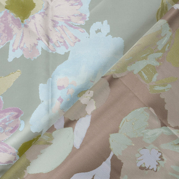 Jacquard fabric Flowers yarn dyed 