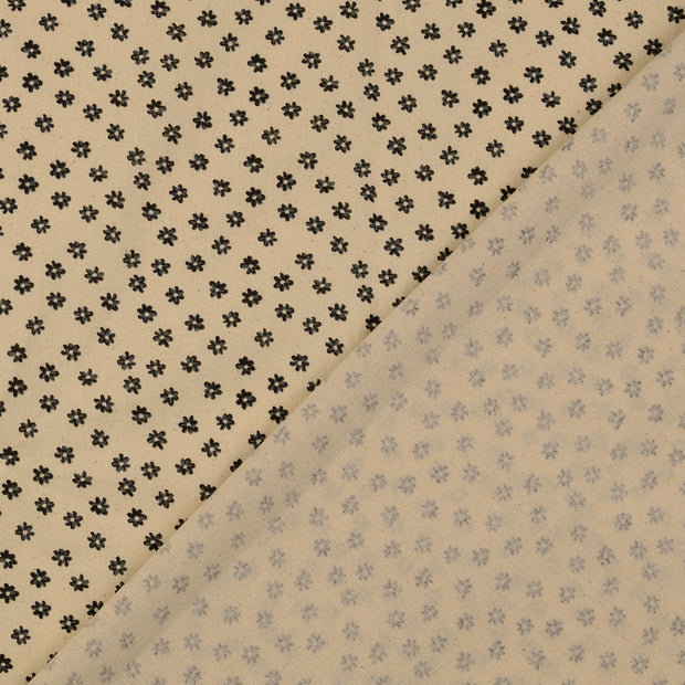 Cretonne fabric Flowers 