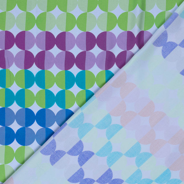 Viscose Satin fabric digital printed 