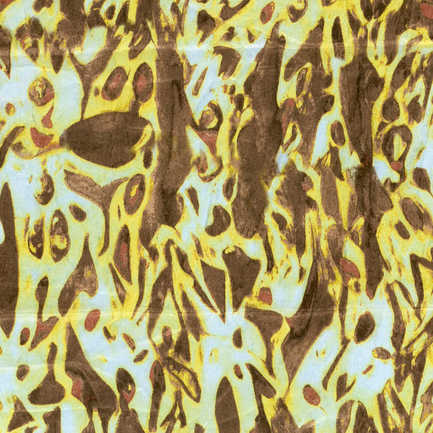 Satin Velvet tela Amarillo mantequilla 