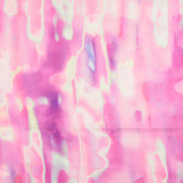 Satén tela Batik Rosa