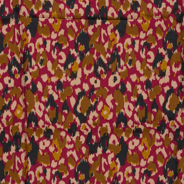 Viscose Nylon Ottoman stof Bordeaux 