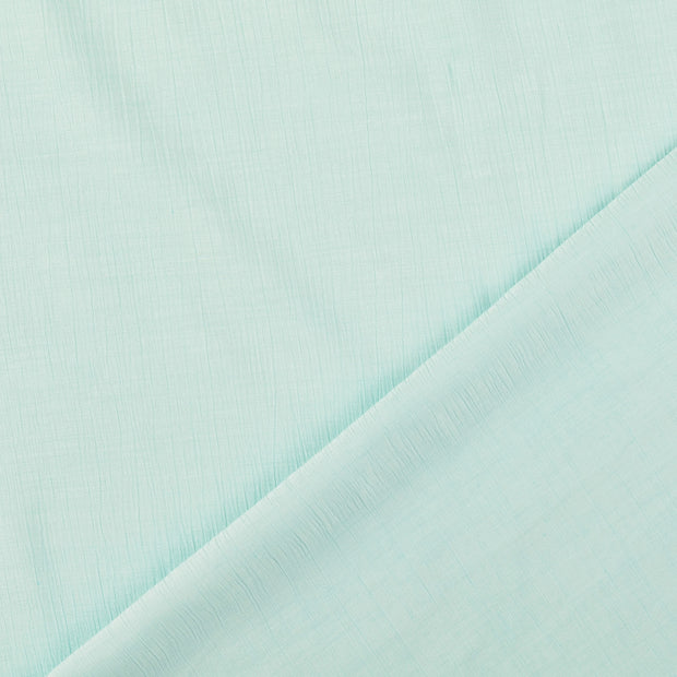 Viscose Poplin fabric Turquoise crushed 
