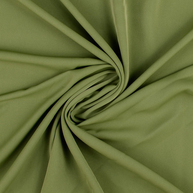 Woven Polyester fabric Olive Green 