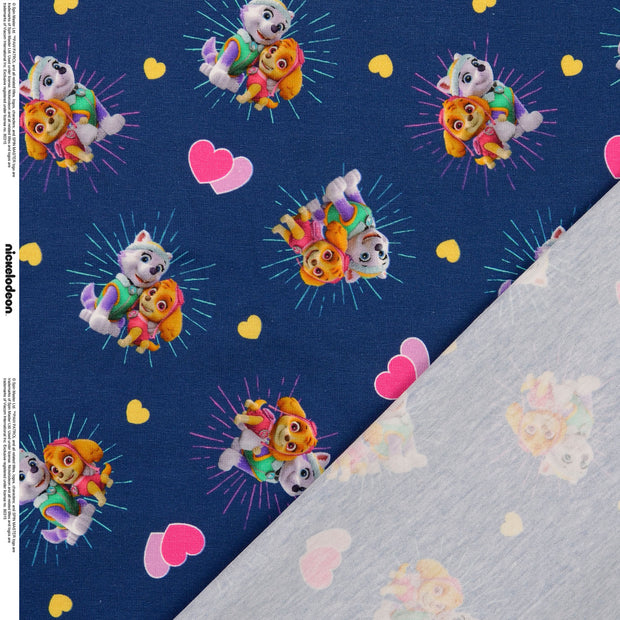 Cotton Jersey fabric Paw Patrol digital printed 