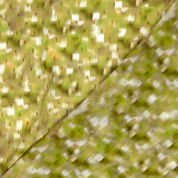 Chiffon fabric Glitter digital printed 