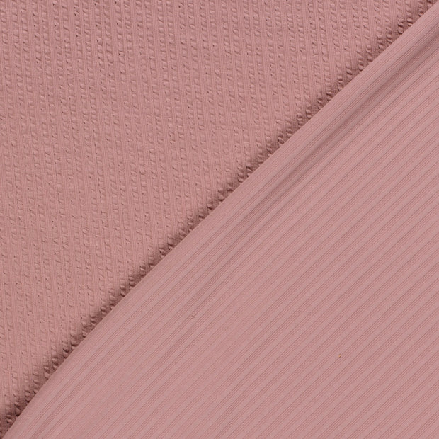 Rib Jacquard tela Unicolor 
