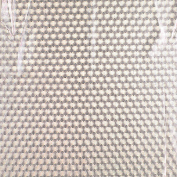 Polyester Jersey stof Zilver
