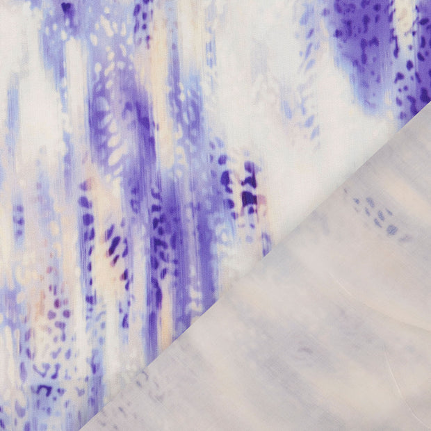 Viscose Satin fabrik Marine digital bedruckt 