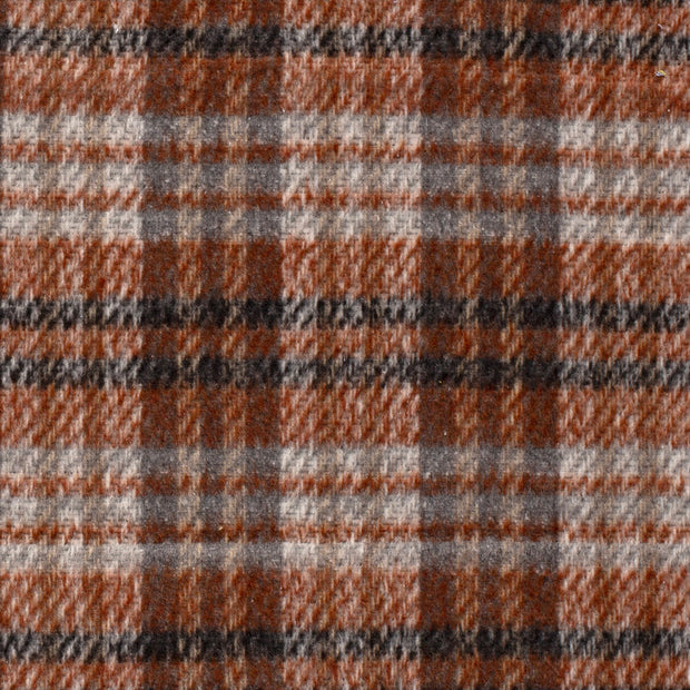 Jacquard tissu Carreaux Brique