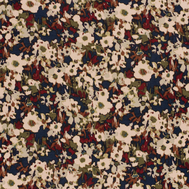 Viscose Nylon Jersey fabric Brique 