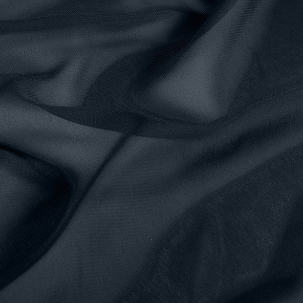 Chiffon fabrik Uni Marine