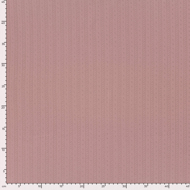 Ajour tela Unicolor Mauve claro
