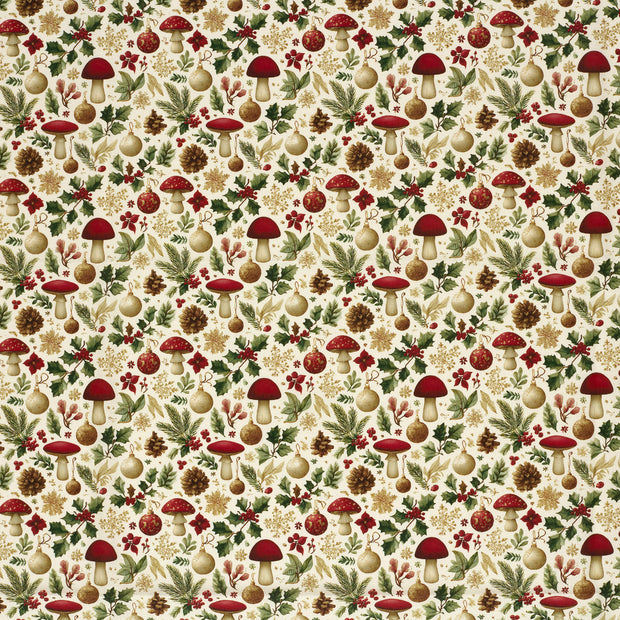 Cotton Poplin fabric Off White 