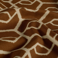 Punta di Roma estampado Abstracto Marrón