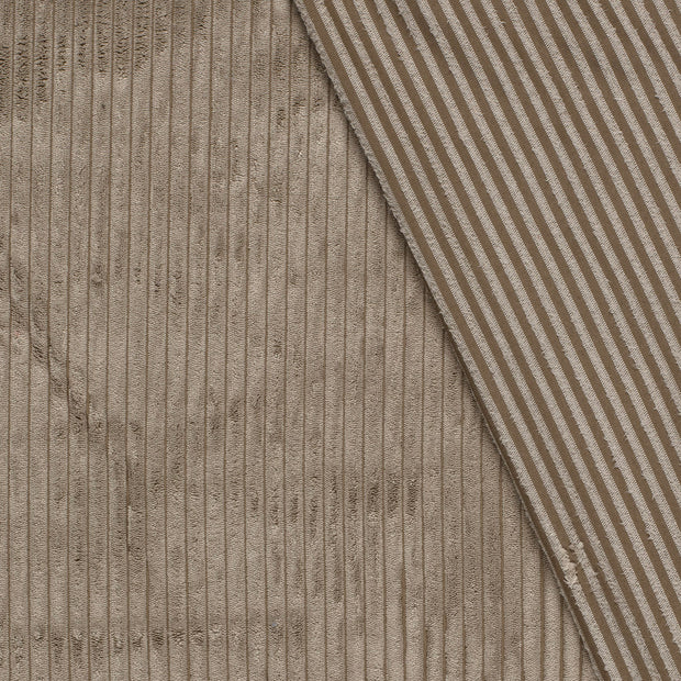 Velours Côtelé 4.5w tissu Unicolore brossé 