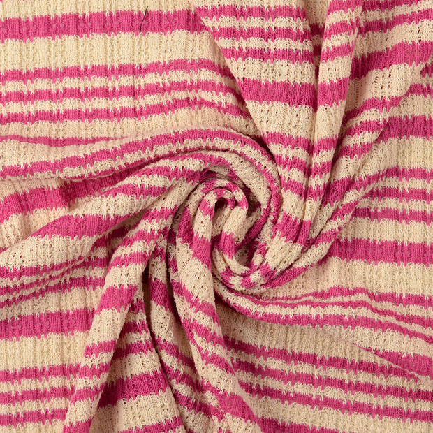 Heavy Knit fabric Pink 