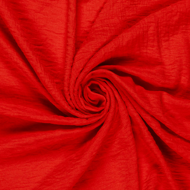 Woven Polyester fabric Unicolour Red