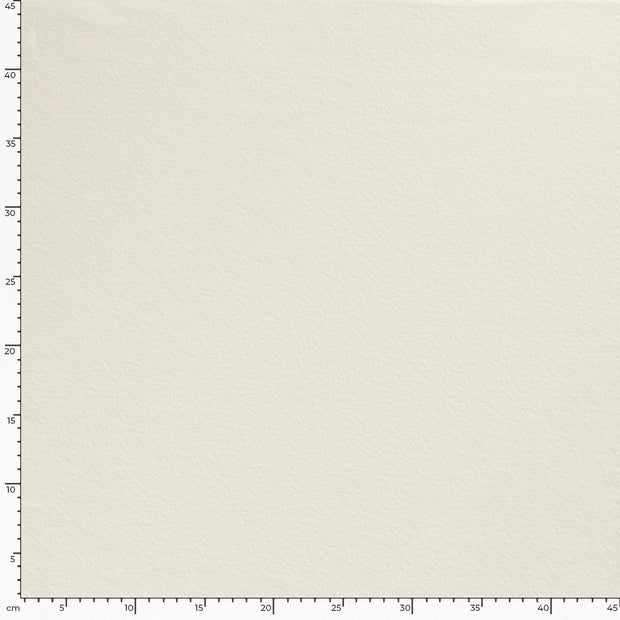 Polar Fleece fabric Unicolour Off White