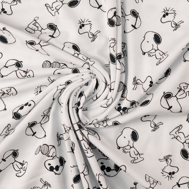 Jersey fabric White 