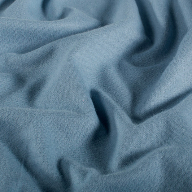 Piqué tela Abstracto Azul claro