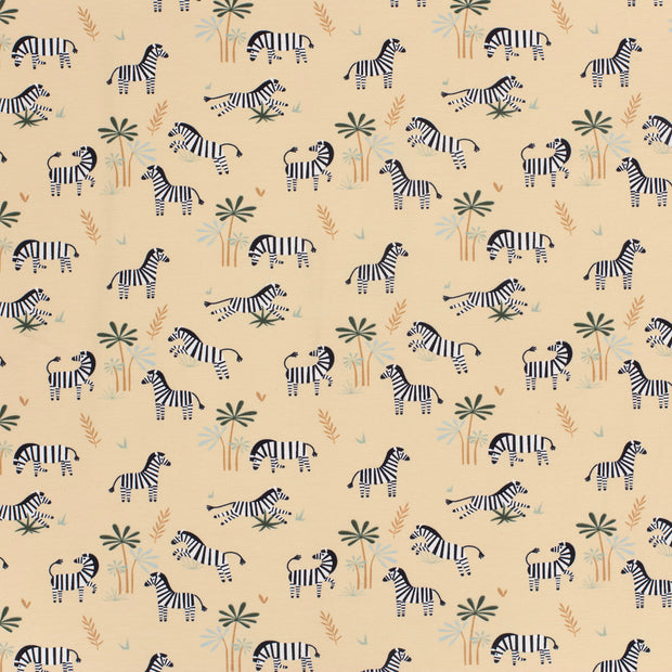 Baumwolle Jersey fabrik Beige weich 
