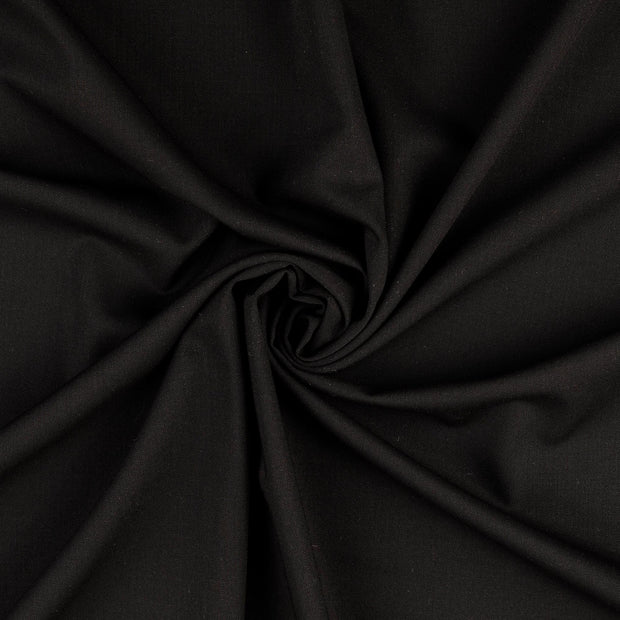 Sergé tissu Noir 