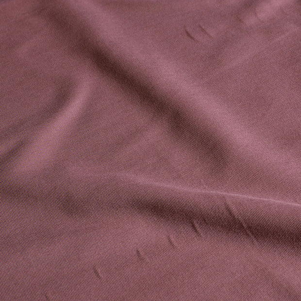 Felpa GOTS tela Unicolor Mauve