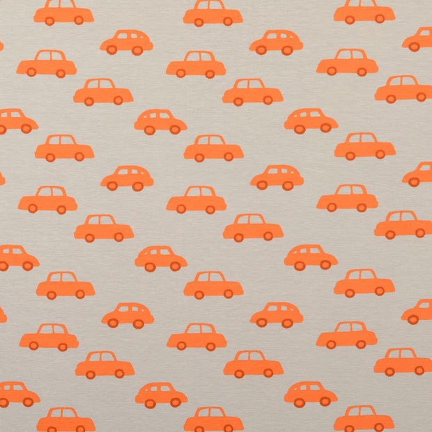 Jersey tissu autos Gris