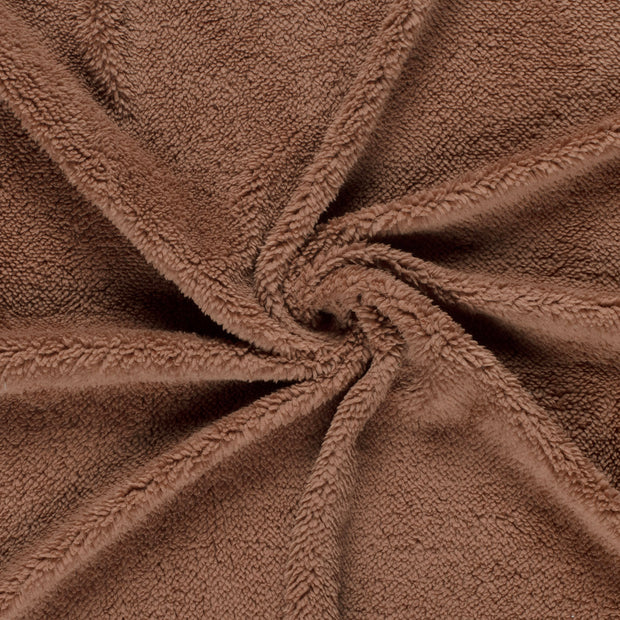 Sherpa Fleece fabrik Kamel 
