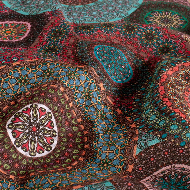 Panama tissu Mandalas Multicolore