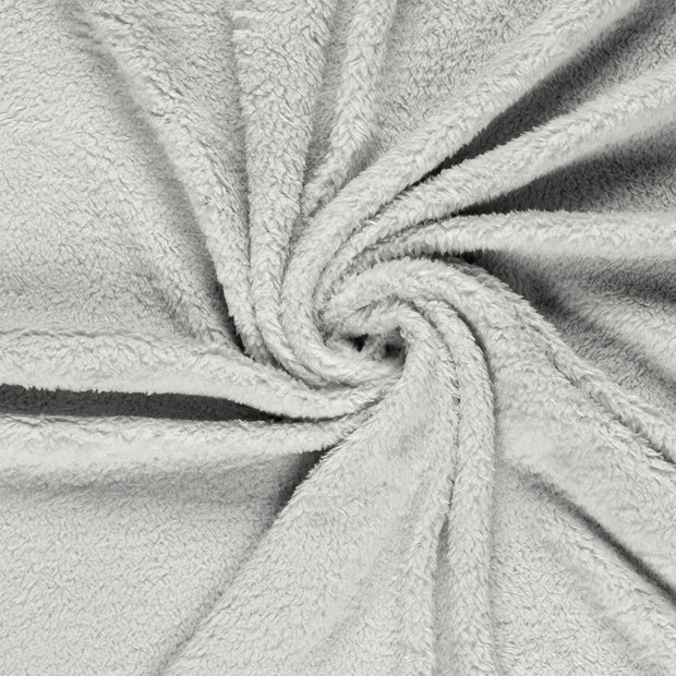 Sherpa Fleece fabrik Hellgrau 