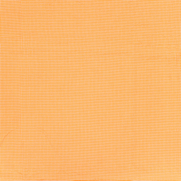 Algodón Popelina tela Neon Naranja 