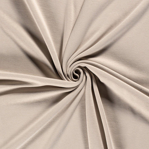 Alphen Fleece fabric Beige brushed 
