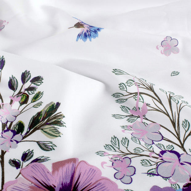 Cotton Satin fabric Flowers 