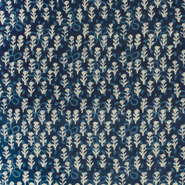 Voile fabric Indigo 