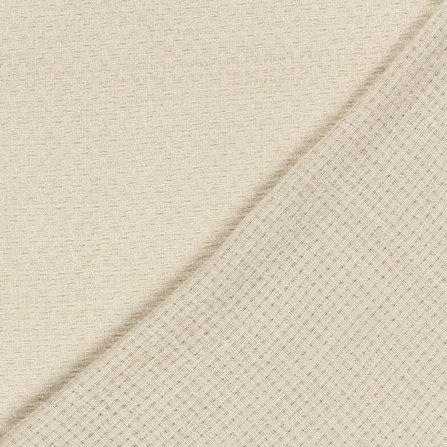 Jacquard fabric Unicolour Beige | Wholesale fabrics | Nooteboom