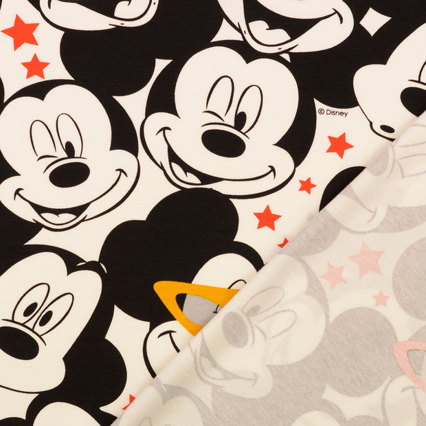 Algodón Jerséis tela Mickey Mouse estampado 