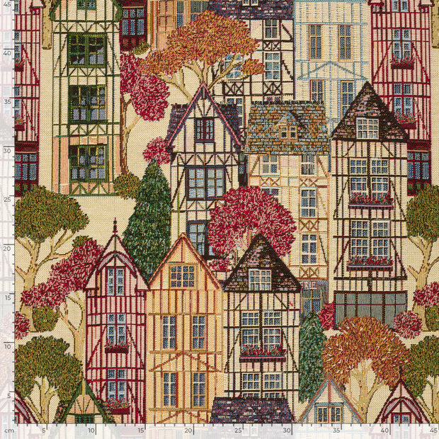 Gobelin stof Abstract Beige