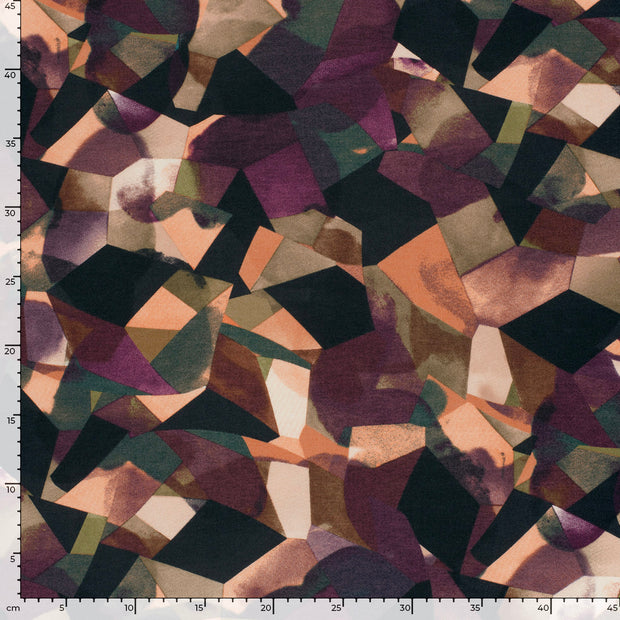 Punta di Roma fabric Abstract Coral