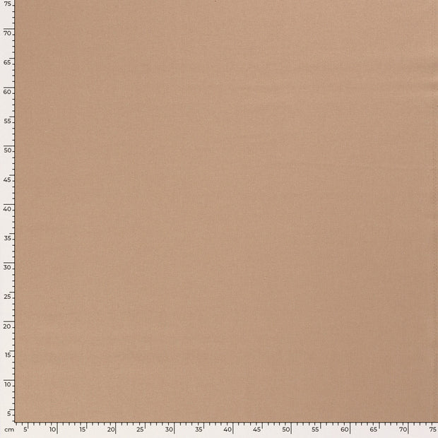 Woven Viscose Linen fabric Unicolour Beige