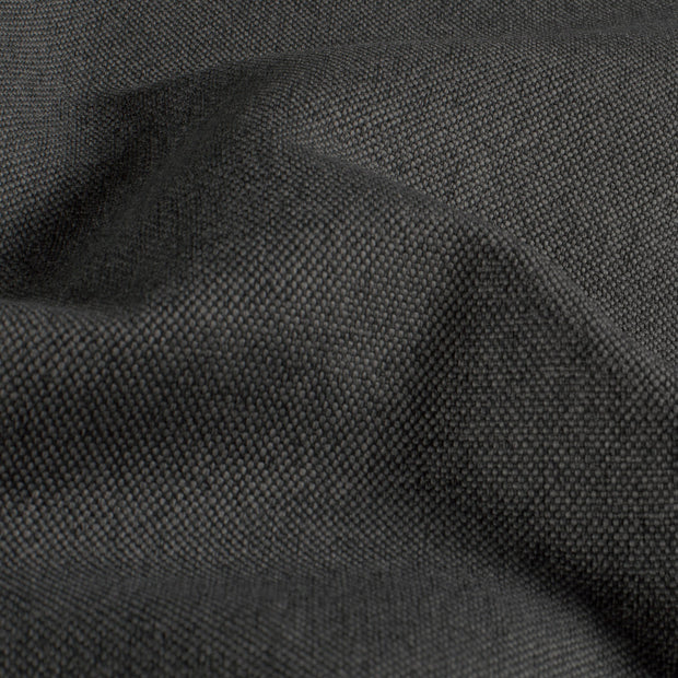 Panama fabric Unicolour Dark Grey